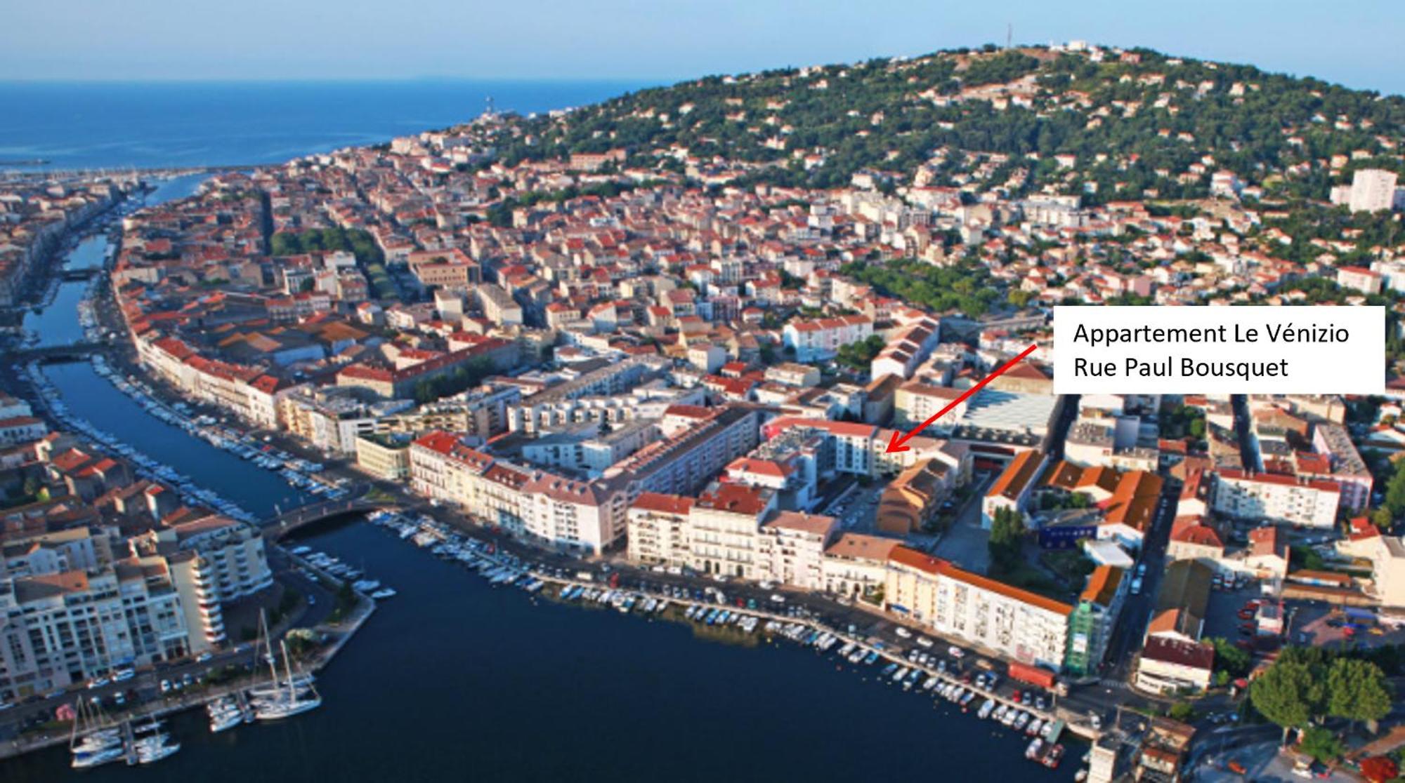 Sète Le Venizio - Classe 2 Etoiles - T2 Climatise, Avec Terrasse, Parking, Pret De Velos, 10 Minutes A Pied Gare Et Centre Ville מראה חיצוני תמונה