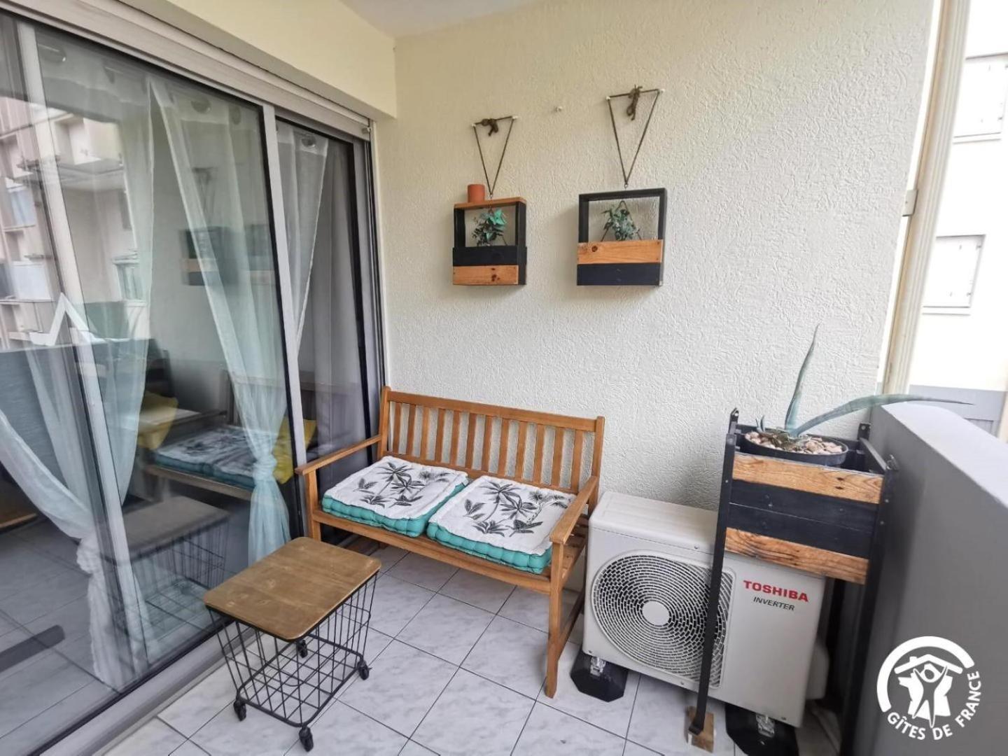 Sète Le Venizio - Classe 2 Etoiles - T2 Climatise, Avec Terrasse, Parking, Pret De Velos, 10 Minutes A Pied Gare Et Centre Ville מראה חיצוני תמונה